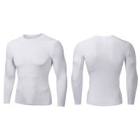 Camiseta De Compresión Para Hombre Manga Larga Secado Rápido Deporte Entrenamiento Correr Fitness Gimnasio Ropa Deportiva - details 4