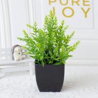 1pc Falsa Planta De Eucalipto Artificial En Maceta Negra Para Decoración De Interiores Oficina Farmacia Baño Estilo Rústico - details 7