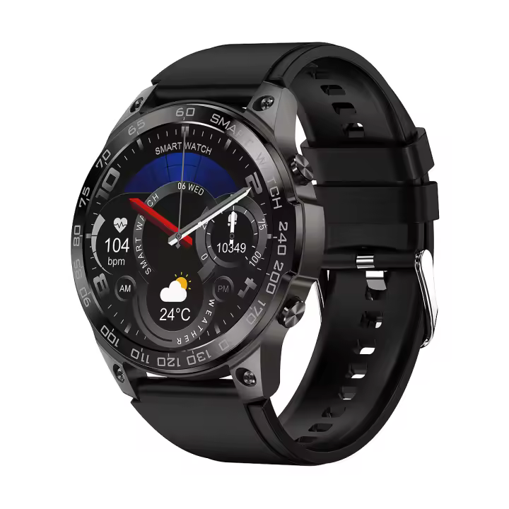 deportes Bluetooth pantalla DM50 Smartwatch Amoled HD 1,4 pulgadas de grande llamada frecuencia cardíaca oxígeno sanguíneo podómetro - 1