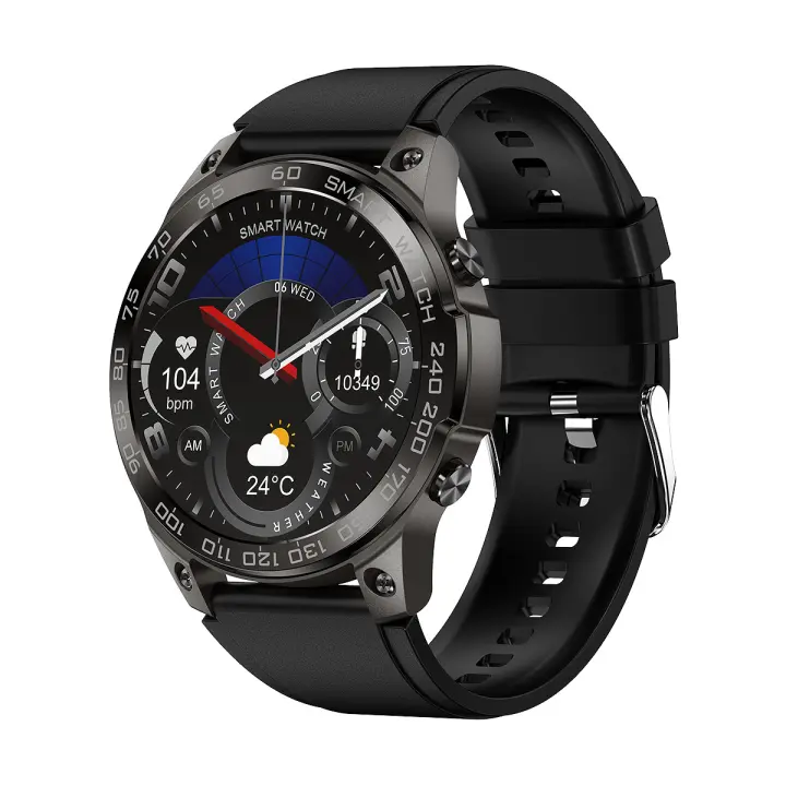 deportes Bluetooth pantalla DM50 Smartwatch Amoled HD 1,4 pulgadas de grande llamada frecuencia cardíaca oxígeno sanguíneo podómetro - 1