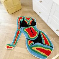 Alfombra Antideslizante Impermeable Y Antiarrugas Para Piso Con Diseño Irregular Adecuada Para Sala De Estar Y Dormitorio Material De Poliéster 100% - details 6