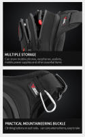 Bolsa De Pierna Para Motocicleta Impermeable Con Luz LED Bolsa De Cintura Para Motocicleta Y Bicicleta Deporte Al Aire Libre Bolsa Transversal Para Móvil - details 39
