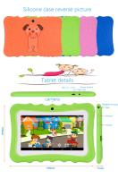 Tableta de aprendizaje Android 7.1 para niños, 7 pulgadas, 1GB, 8GB, juguete educativo para niños pequeños, regalo para niños, cámaras duales HD , tablet with Wifi para niños, impresora de aprizaje de Educación Temprana - details 6