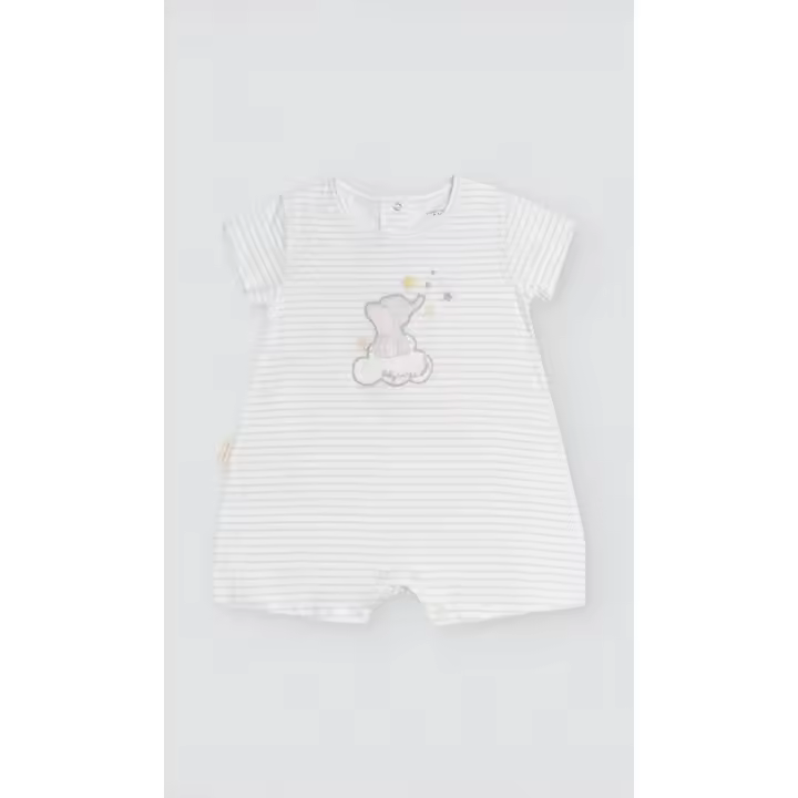 Pelele Elefante bebé recién nacido unisex - Ysabel Mora, cómodo y adorable pelele para bebés recién nacidos, diseño de elefante. - 1
