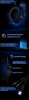 Auriculares De Juego KOTION EACH Con Bajo Profundo Estéreo Y Micrófono LED Para PS4 Teléfono Laptop PC Iluminación LED Para Jugador - details 11
