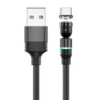 Cable De Carga Magnético Rotativo De 540 Grados USB Tipo C Para Huawei P30 Samsung S30 Xiaomi Redmi Longitudes De 1m 2m 3m - details 0