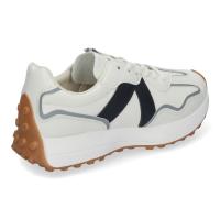 VIVAVIA-Zapatillas deportivas mujer, zapatillas running mujer, zapatillas para jeans, zapatillas deportivas mujer, zapatillas mujer blancas, sneakers mujer, zapatillas deportivas, calzado mujer, moda mujer, Miravia, zapatillas blancas con raya negra. - details 3