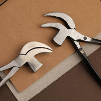 IMZAY Nueva Herramienta De Mano Para El Arte De La Bricolaje De Cuero Herramienta De Presión De Borde Ajustable Herramienta De Fabricación De Bolso De Cuero De Cuero Goma Plano Pliers - details 2