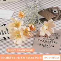 1PC Flor De Seda Artificial Camomila Daisy Para Decoración De Hogar Fiesta Boda Habitación Uflower Estilo Rama De Flores - details 6