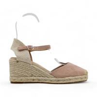 Calzados Soraia, Sandalia de Antelina y Plataforma de Yute, Espardeñas de Cuña, para Mujer. - details 34