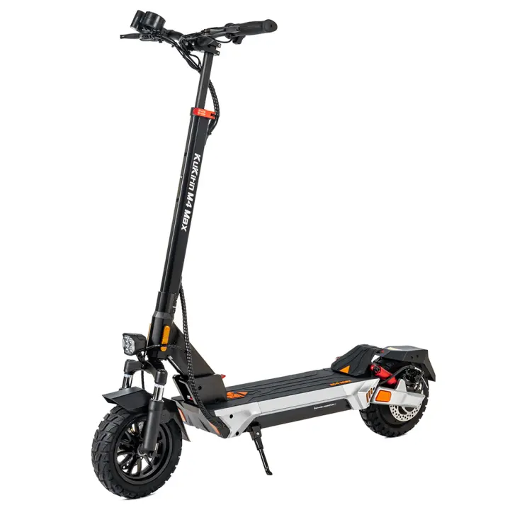 Scooter Eléctrico KuKirin M4 Max, Motor de 800W, Batería de 48V 18.2Ah, Neumáticos de 10 pulgadas, Velocidad Máxima de 45 km/h, Autonomía de 64 km, Frenos de Disco Delanteros y Traseros, Absorción de Choques por Resortes - 1