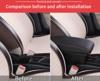 Consola Central Con Reposabrazos Para Kia Soul 2006-2017 Cubierta De Cuero Interior Del Coche USB Piezas De Automóvil - details 1