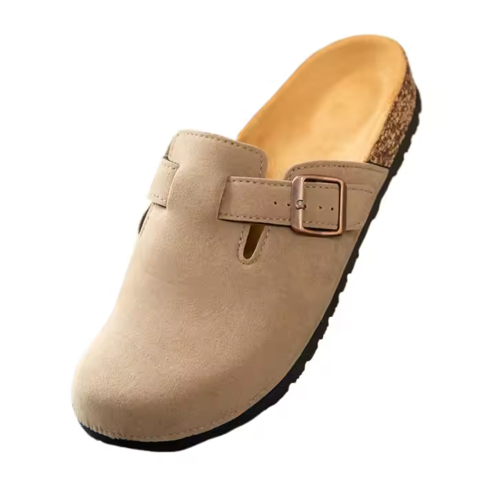 Comwarm Sandalias De Tacones Bajos Para Mujer Y Hombre Con Soporte De Arco Antideslizante Suela De Goma Cómodas Para Playa Y Hogar Material De Tela Transpirable - 1