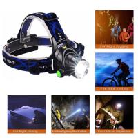Linterna Frontal LED Potente Recargable USB/DC Para Camping Pesca Caza Fuente De Luz Super Brilla Resistente Al Agua Con Ángulo De Haz De 60° - details 13