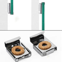 Kit De Fijación Para Espejo De Baño 4pcs Clips De Montaje En Pared Sin Marco Con Tornillos Y Soportes De Hierro Para Vidrio Hasta 10kg - details 8
