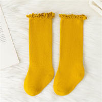 Calcetines Largos De Encaje Para Bebés Y Niñas Suaves Y Cómodos Para Todo El Año Calcetines De Algodón Con Volantes Para Niños Y Niñas De 0 a 5 Años - details 9