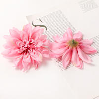 5Pcs Cabezas De Flores Artificiales Dahlias Para Decoración De Navidad Hogar Y Habitaciones Bodas Y Murallas Accesorios De Flores Falsas - details 13