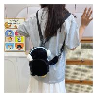 Mochila De Peluche Pingüino Kawaii Para Mujer Bolsa De Hombro Con Estilo Oveja Bolsa De Teléfono Móvil Y Monedas - details 26