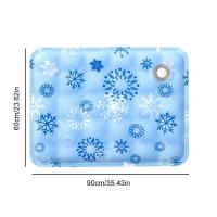 Alfombra De Verano Para Perros Y Gatos Almohada De Mascota Transpirable Lavable Para Pequeños Medianos Y Grandes Perros Silla De Coche - details 13