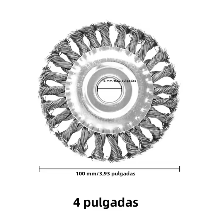 Cabeza De Trimmer De Hierba Universal De Acero Inoxidable Para Motosierra Disc De Raspado Para Jardín Y Aseo De Hierbas - 1