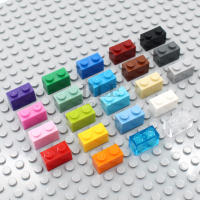 100pcs Bloques De Construcción Compatible MOC Creativo Bloques Gruesos 1x2 3004 Para DIY Juguetes Clásicos Para Niños - details 2