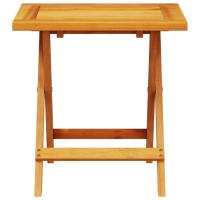 vidaXL Mesa auxiliar de jardín madera maciza de acacia 40x40x40 cm - details 2