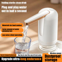 Bomba dispensadora de agua portátil plegable nueva 2025, recargable por USB, automática, para botellas de agua. - details 0