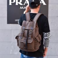 Mochila DIDABEAR De Lona Para Hombres Gran Capacidad Mochila Casual Para Escuela Viaje Con Manijas Suaves Y Cierre De Cadena - details 5