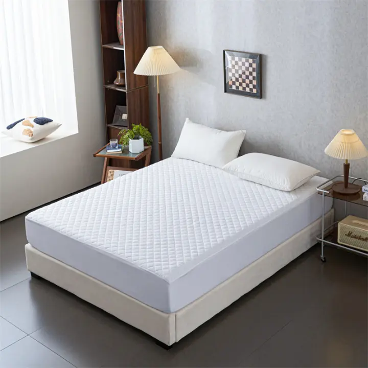 ILOVEHOME -  Protector de colchon impermeable acolchado - cubrecolchon adaptable largos 190/200Cm, sin tratamiento quimicos, lavable, antiacaros, extrasuave, no necesita planchar 100% poliester. - 1