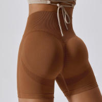 Women Shorts Seamless Sports Shorts Cycling Jogging Fitness High Waist Push Up Gym Shorts Leggings Yoga Clothing - details 8