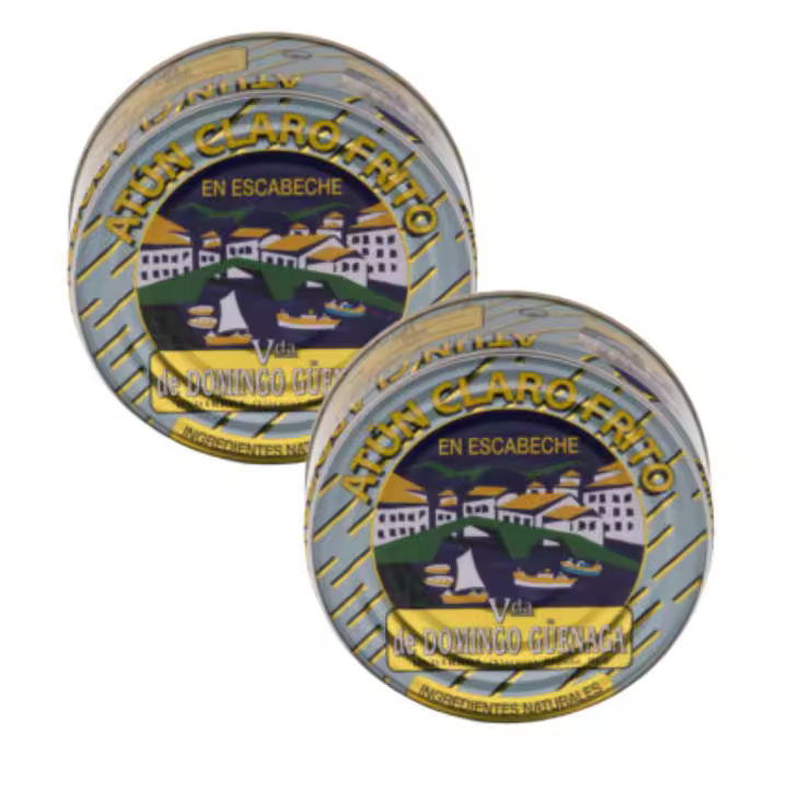 Vda Domingo Güenaga, atún claro frito en escabeche , 266 gr - 1