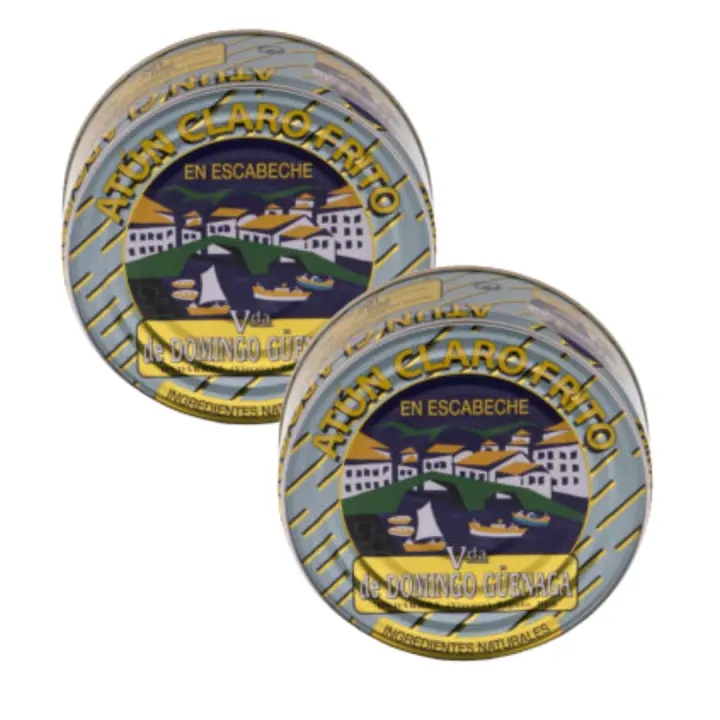 Vda Domingo Güenaga, atún claro frito en escabeche , 266 gr - 1