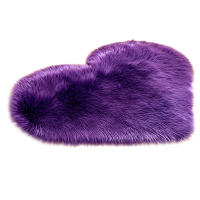 Alfombra De Pluma Para Sala De Estar Y Dormitorio En Forma De Corazón Alfombra De Acogida Para Nueva Casa Textil Grueso Diseño Moderno Para Hogar Y Hotel - details 13