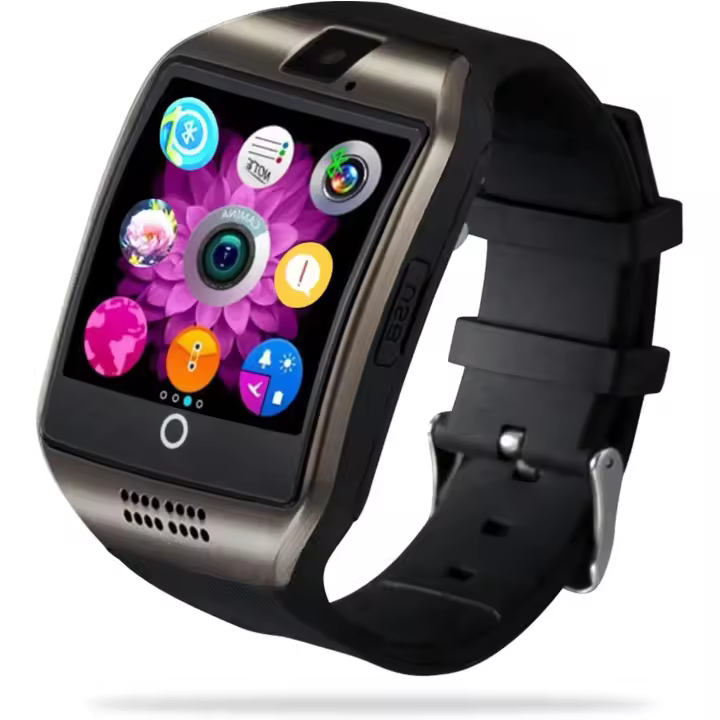 Smartwatch Android con Tarjeta SIM, Podómetro, Llamada y Cámara - 1