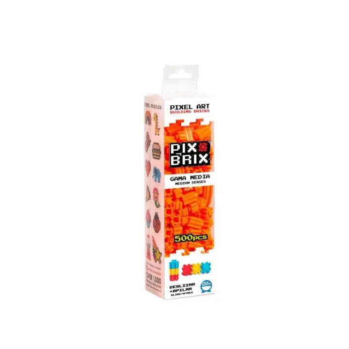 Pix Brix 500 Piezas Naranja - 1