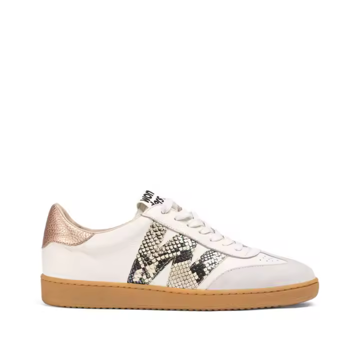 WONDERS  DEPORTIVO PIEL SERPIENTE BLANCO - 1