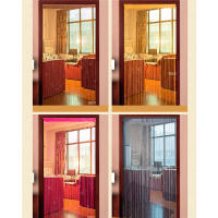 Cortina De Puerta Con Glitter Y Borlas Plata Brillante Para Decoración De Habitaciones Y Ventanas Técnica Tejida Moderna - details 1