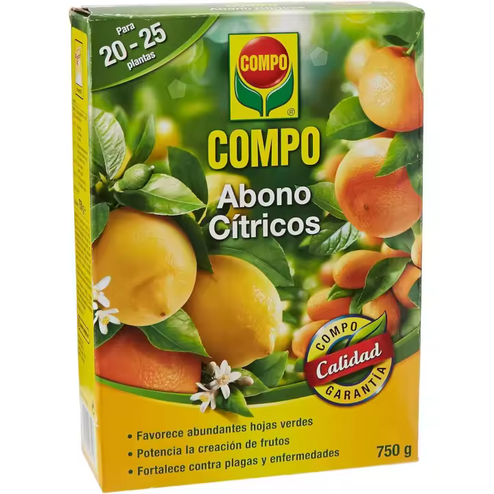Compo Abono para Cítricos 750gr - Favorece Hojas Verdes y Creación de Frutos - 1