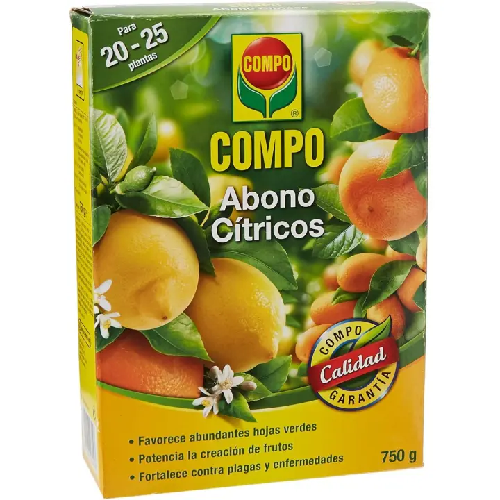 Compo Abono para Cítricos 750gr - Favorece Hojas Verdes y Creación de Frutos - 1