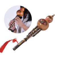Flauta De Bambú Negro Hecha a Mano En China Hulusi Gourd Cucurbit Para Principiantes Y Amantes De La Música Con Estuche Clave De C - details 6