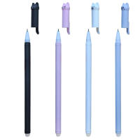 Juego Creativo De 4/8/12 Rotuladores Gel Borrables 0.5mm Tinta Azul/Marrón Lavable Set De Escritura Para Oficina Y Escuela - details 1