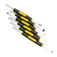 Kit De Herramientas Manuales Para Reparación De Teléfonos Móviles 6pcs Set De Abrazaderas Y Cuchillas Para Desmontaje De Teléfonos Metal Crowbar Y Spatula - details 10