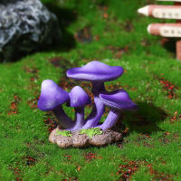 Decoración De Acuario De Mini Figure De Setas De Resina Para Jardín Faeérico Landscape Micro Ornamento Artificiales Plantas - details 4