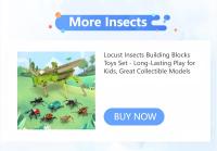Juguetes De Bloques De Construcción Anti-Mosquitos Para Niños Coleccionables Duraderos Orchid Mantis Redviidae Y Más Bloques De Plástico ABS Tamaño Pequeño Compatible Con Lego - details 0