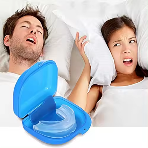 BARAC Férula Dental Bruxismo, Protector Bucal Para Dormir, Ferula Descarga y Solución Bruxismo,Solución Antironquidos, Ayudar a Dormir - 1