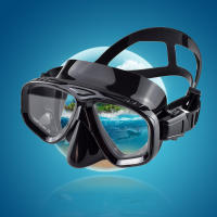 Máscara De Snorkel Antigolpes Con Visera Ajustable Para Natación Y Diving Lentes De Vidrio Templado Y Perno De Silicona Amplio Campo De Visión Cubre Nariz - details 0