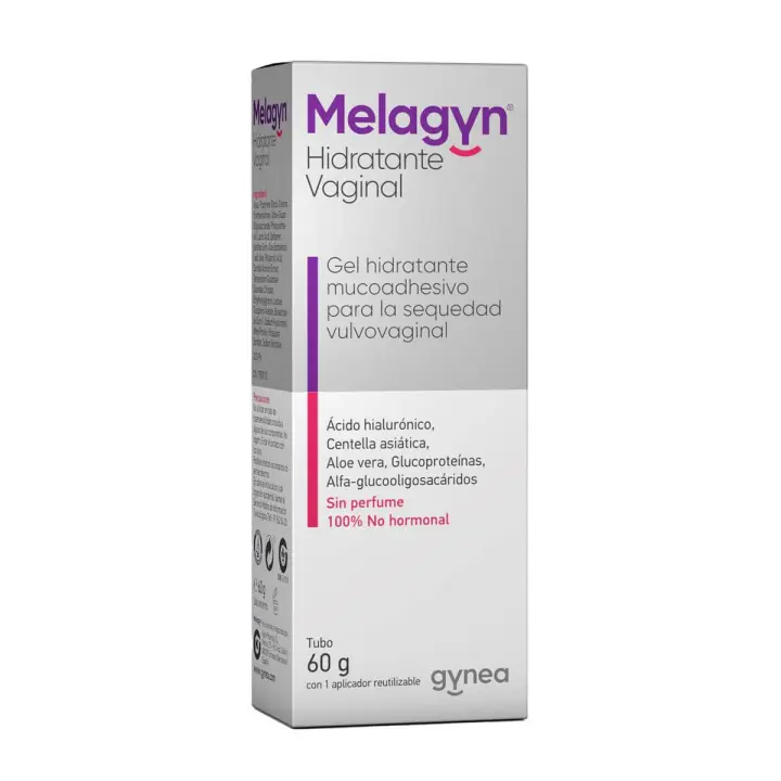 Melagyn gel hidratante vaginal 60 gr +1 cánula reutilizable - 1