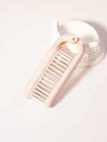 Peine Portátil Y Plegable Para Cabello Antiestático Con Masaje Capilar Accesorio De Estilo Para Salon Uso Profesional - details 6