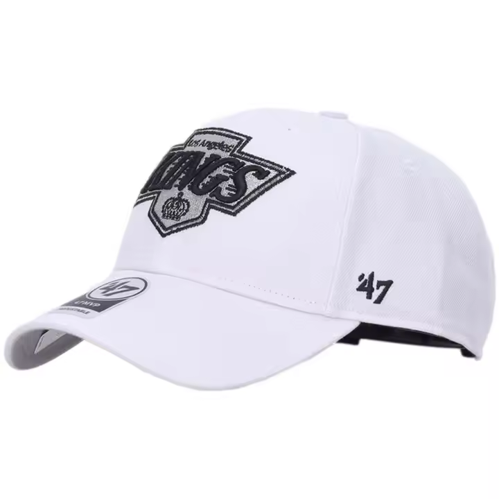 Gorra 47'Brand Nhl Los Angeles Kings Vintage '47 Mvp para unisex en color blanco - 1
