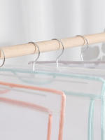 Bolsa De Almacenamiento Para Bolso Cubierta Antipolvo Transparente Organizador Colgante Para Armario Habitación Dormitorio - details 8